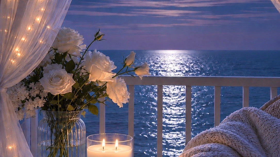 How to Make a Moonlit Beach Gel Wax Candle