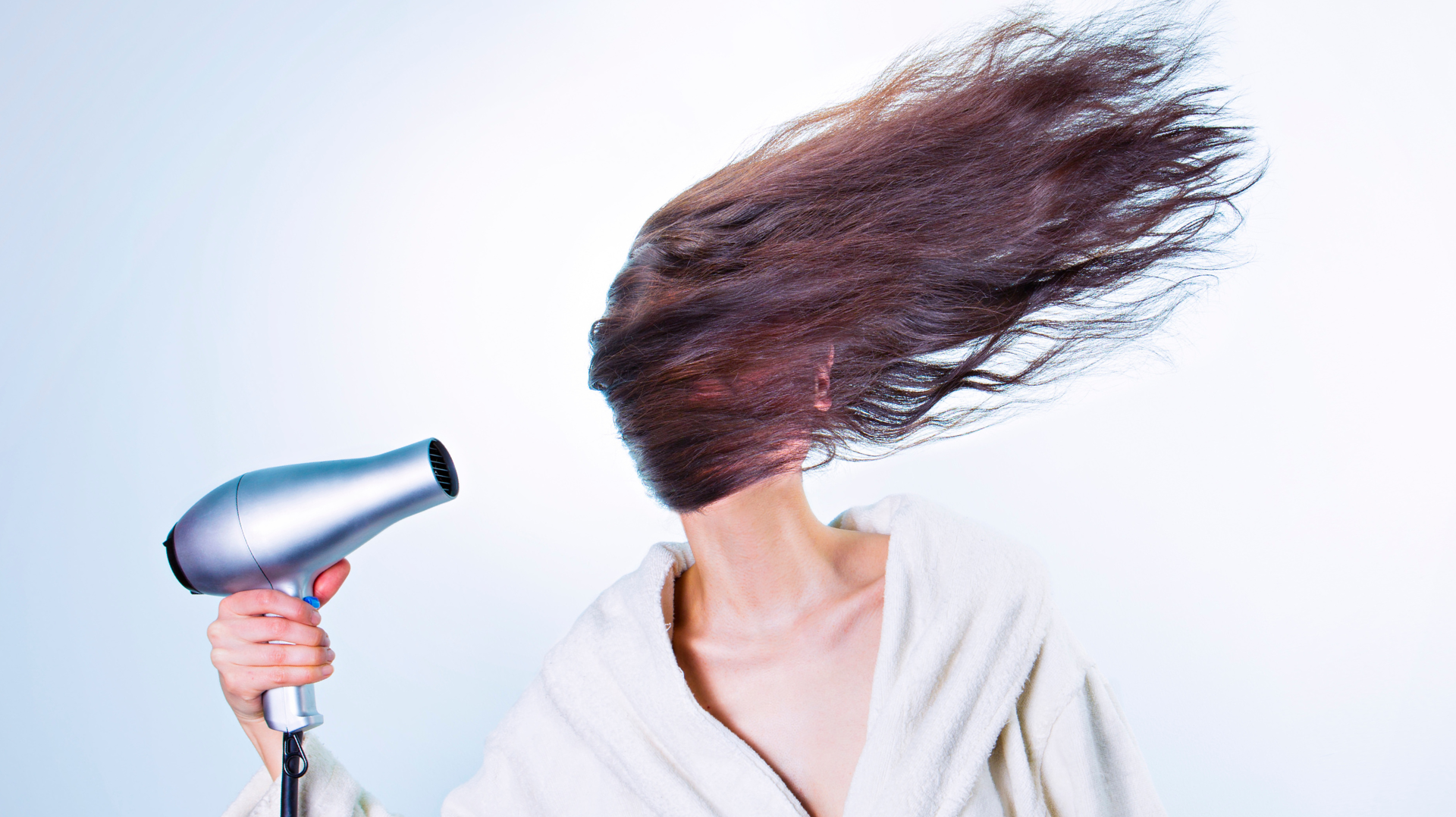 Pu down the hair dryer