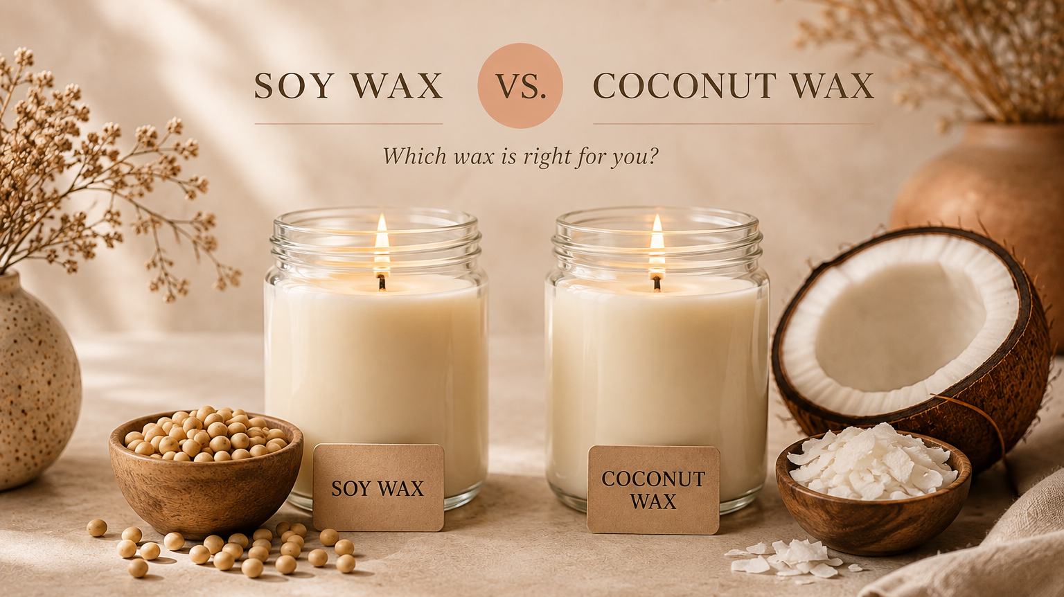 Soy Wax vs Coconut Wax