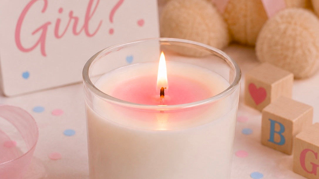 Gender Reveal Candle