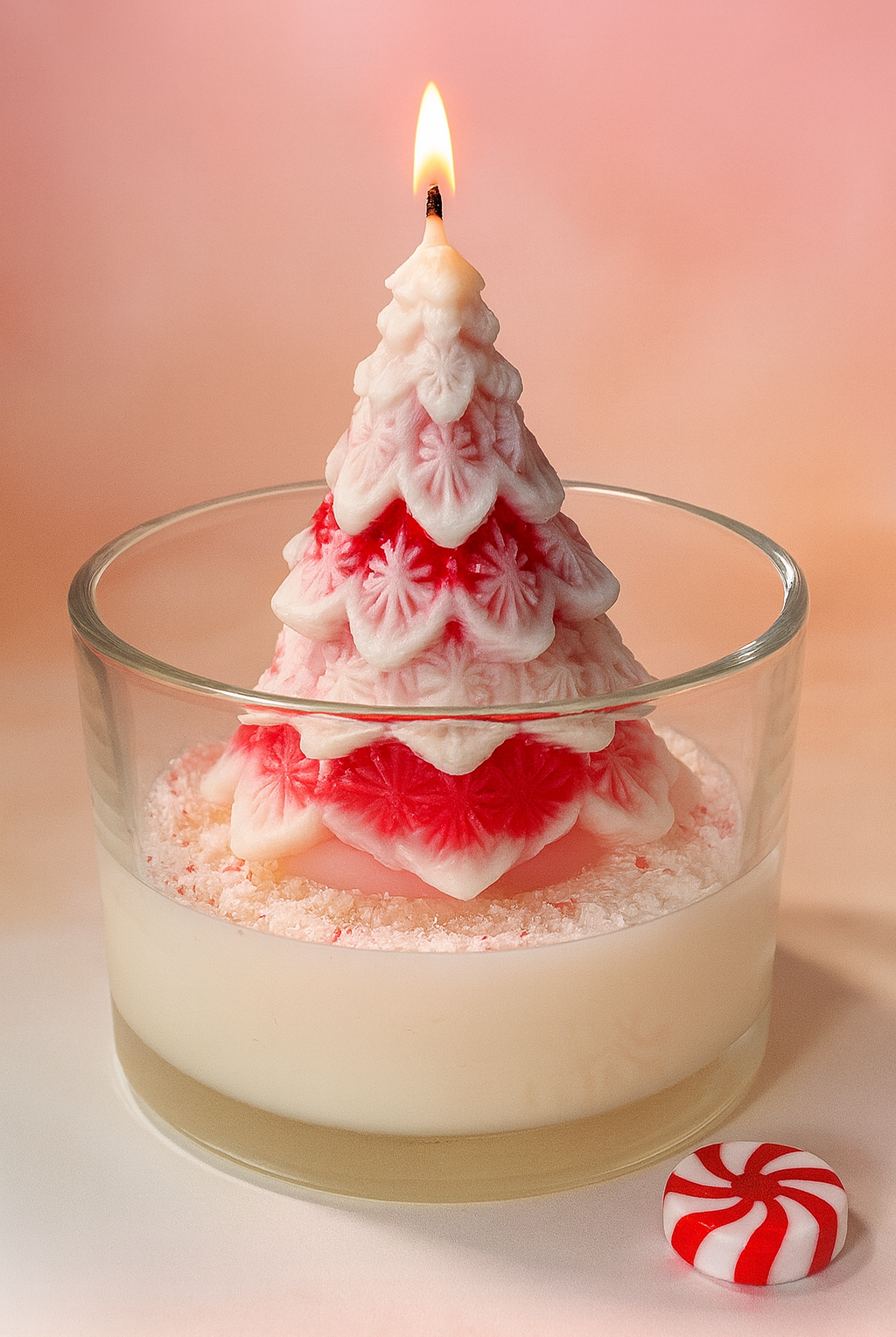 Candle molds Canada | Christmas tree silicone Mold