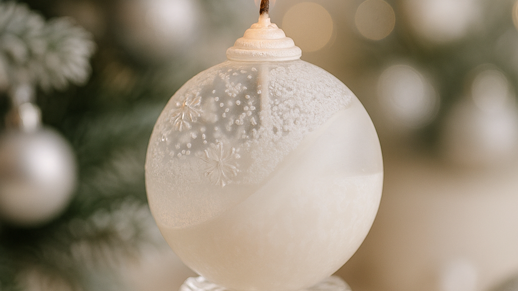 Christmas Ball Candle