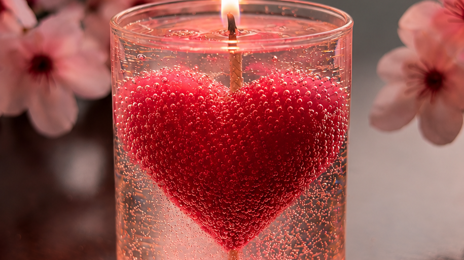 The Floating Heart Candle That’s About to Take Over Spring Weddings