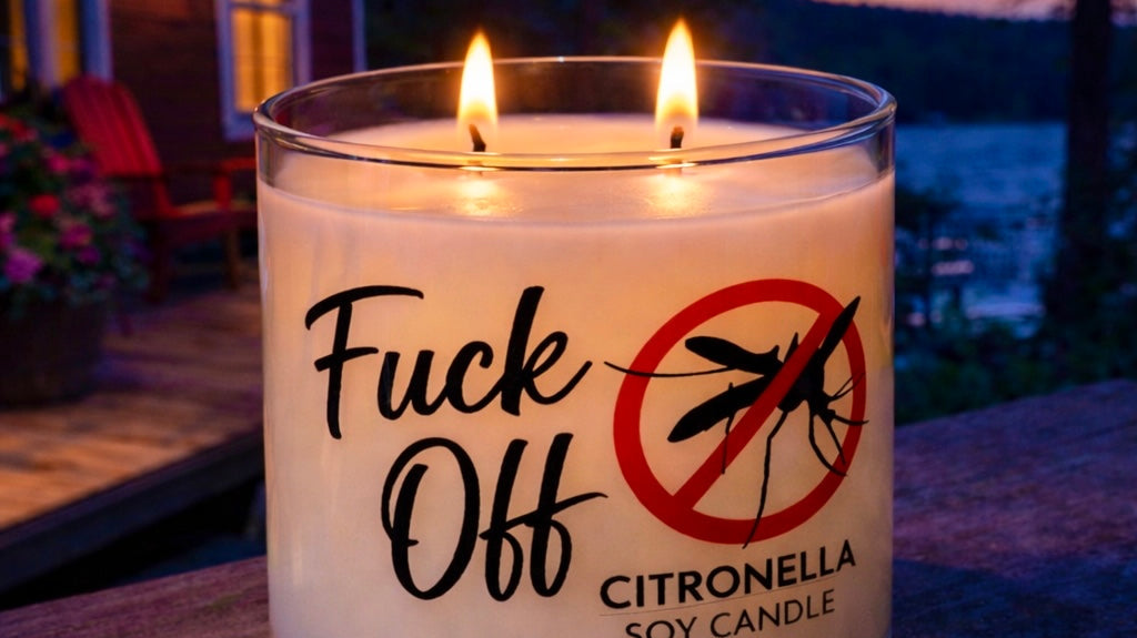 Fuck Off DIY Citronella Candle Kit