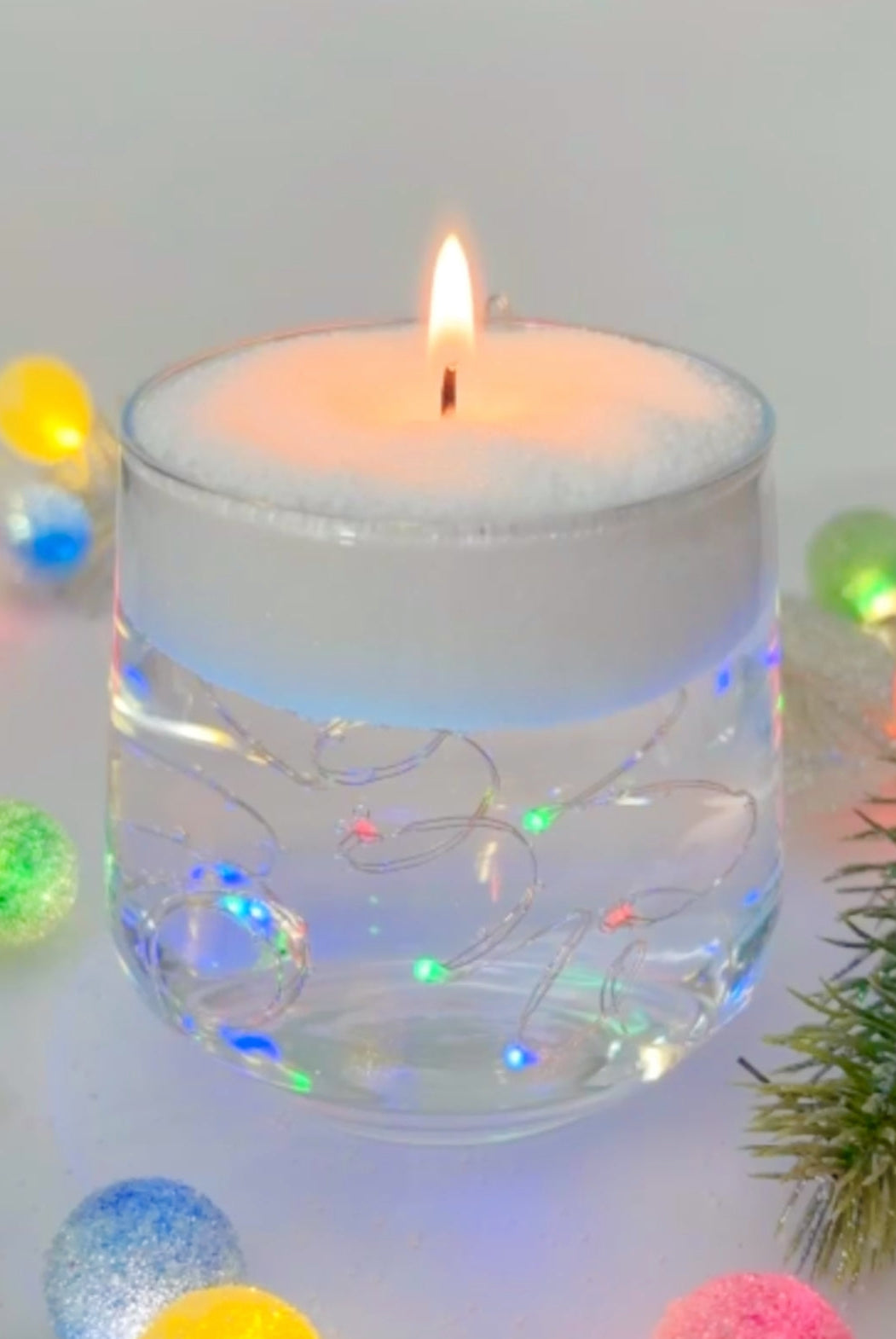 This Sand Wax Candle is a Christmas Cheat You Can Make in Seconds!