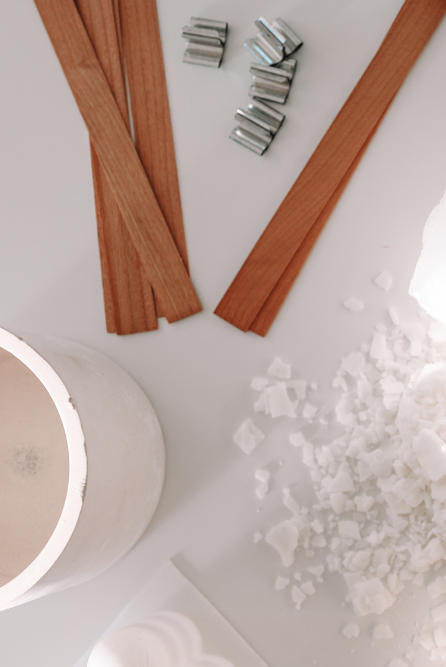 WoodLite Wick for candle making. At just 0.5mm thick (half the thickness of a traditional 1mm wooden wick