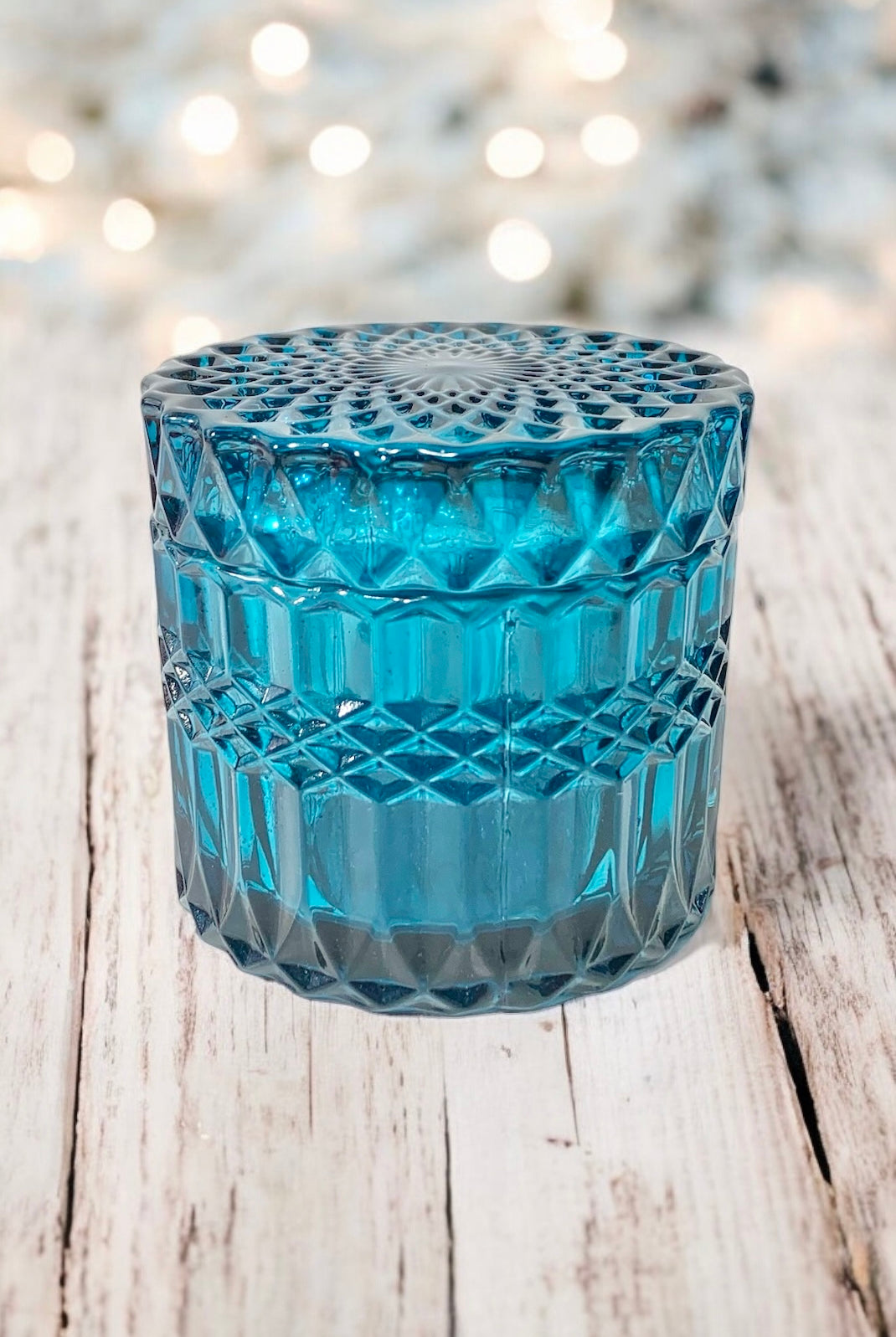 Lush candle vessel for making soy wax candles