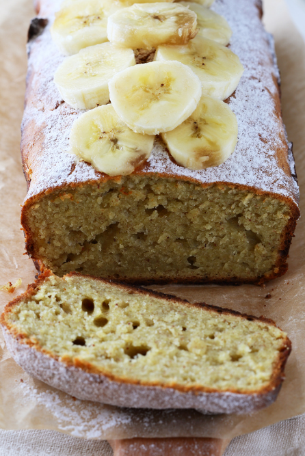 Bananarama Bread is a fragrance oil used for making candles. Picture depicts a loaf of banana bread | Banana fragrance oil Canada