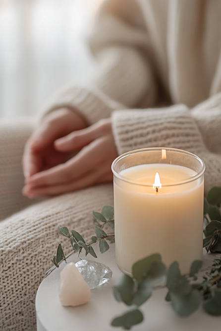 Eucalyptus Noir makes your candles feel like a spa