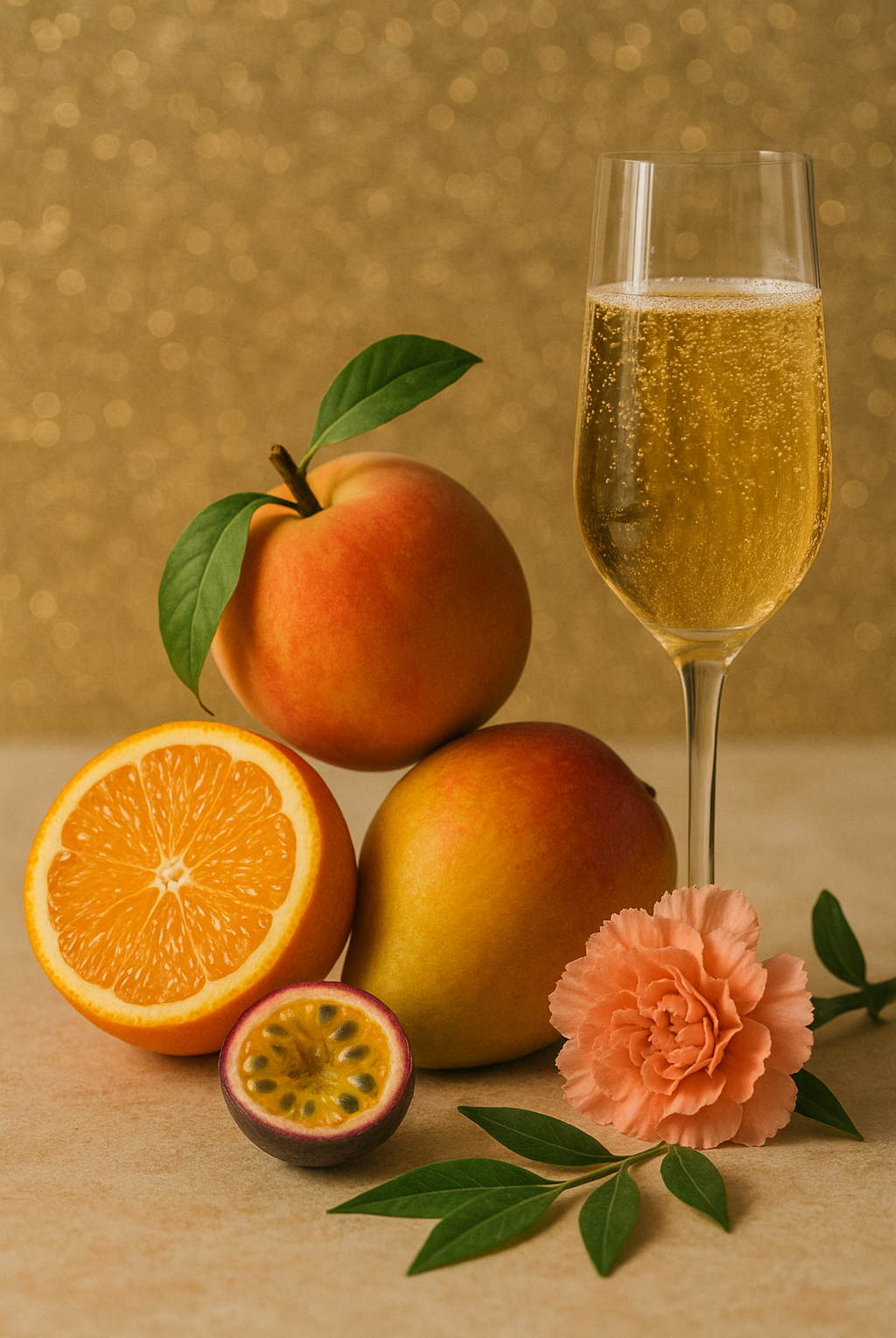 Peach Mango Prosecco Fragrance oil for candle making