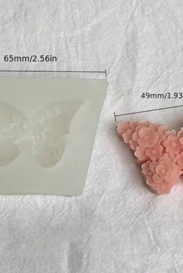 Butterfly Silicone Mold for Candle Making