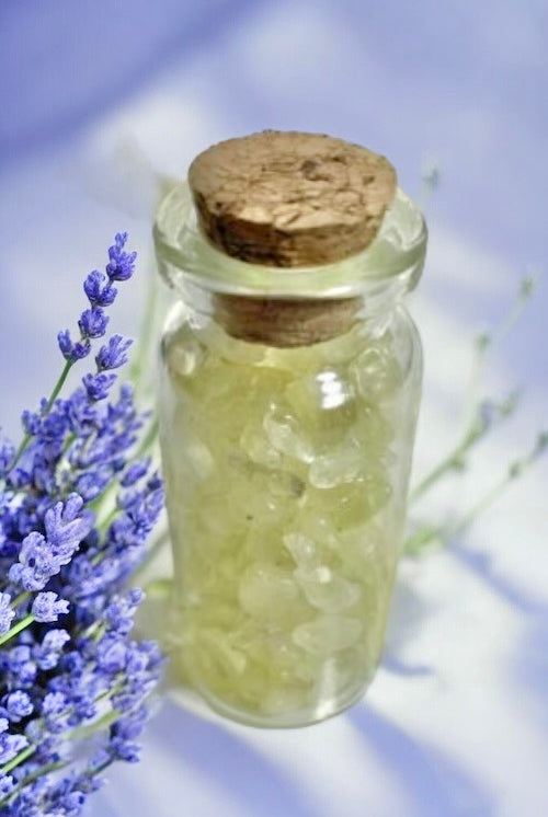 citrine chips used in candle making, sold in Canada at Candlhevan.ca
