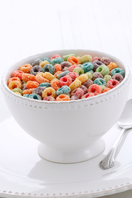 make a delicious candle with soy wax and Canadian fragrance oil, Fruit Loops for breakfast