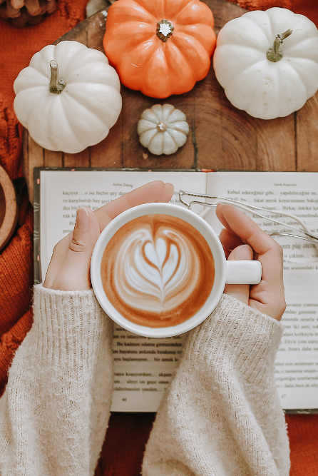Pumpkin Chai Latte fragrance oil - warm pumpkin, spices, and vanilla notes.