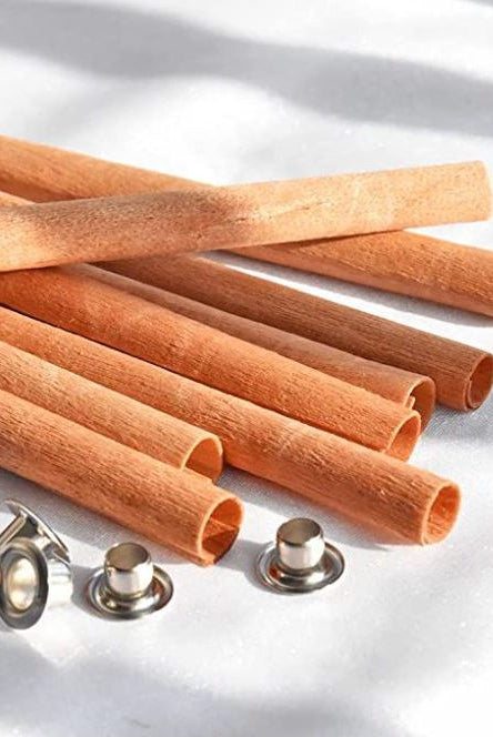 wooden spiral wicks sold with wih clips at Candlehaven.ca, Canada's best candle making supplier