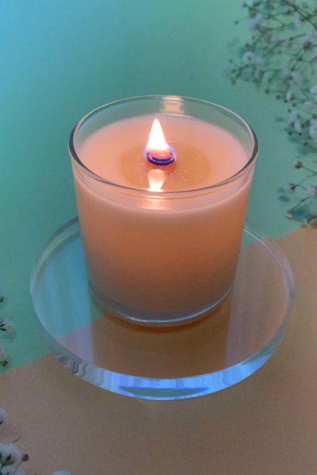 spiral wick featured in a Candlehaven.ca candle, available for purchase
