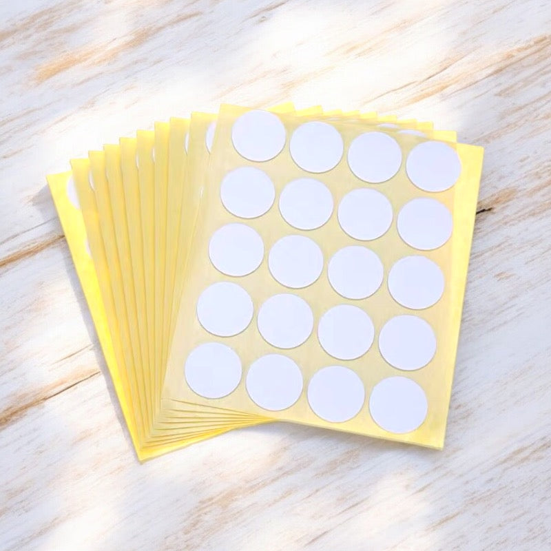 Wick stickers for candle making