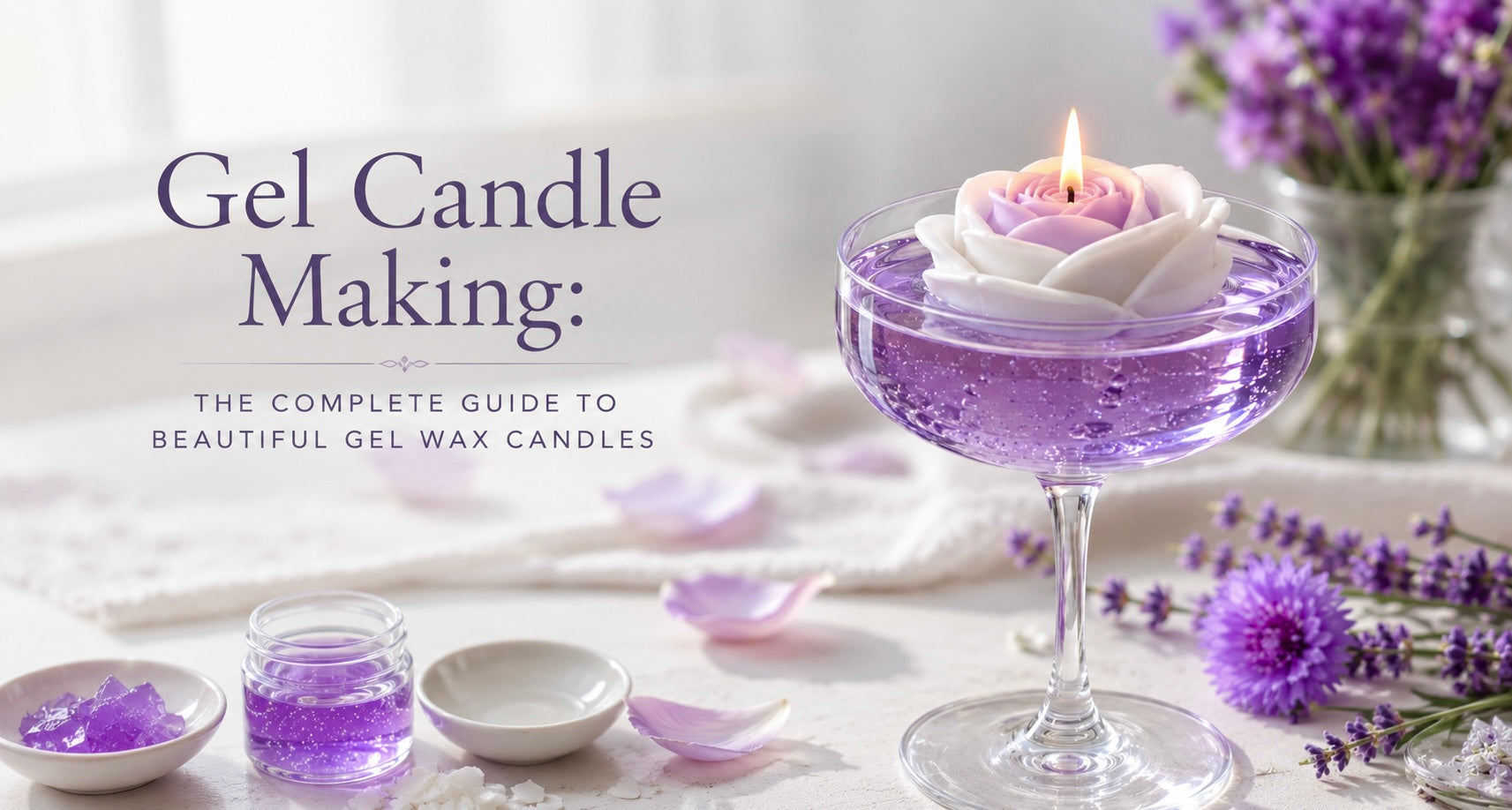 Gel candle making 
