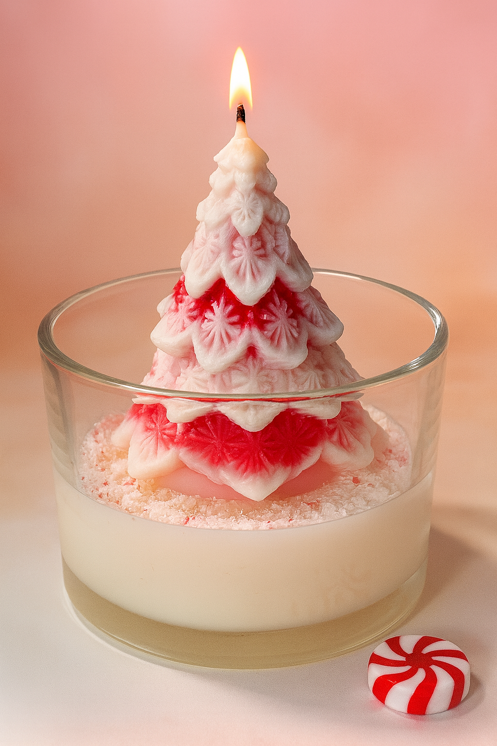 Candle molds Canada | Christmas tree silicone Mold