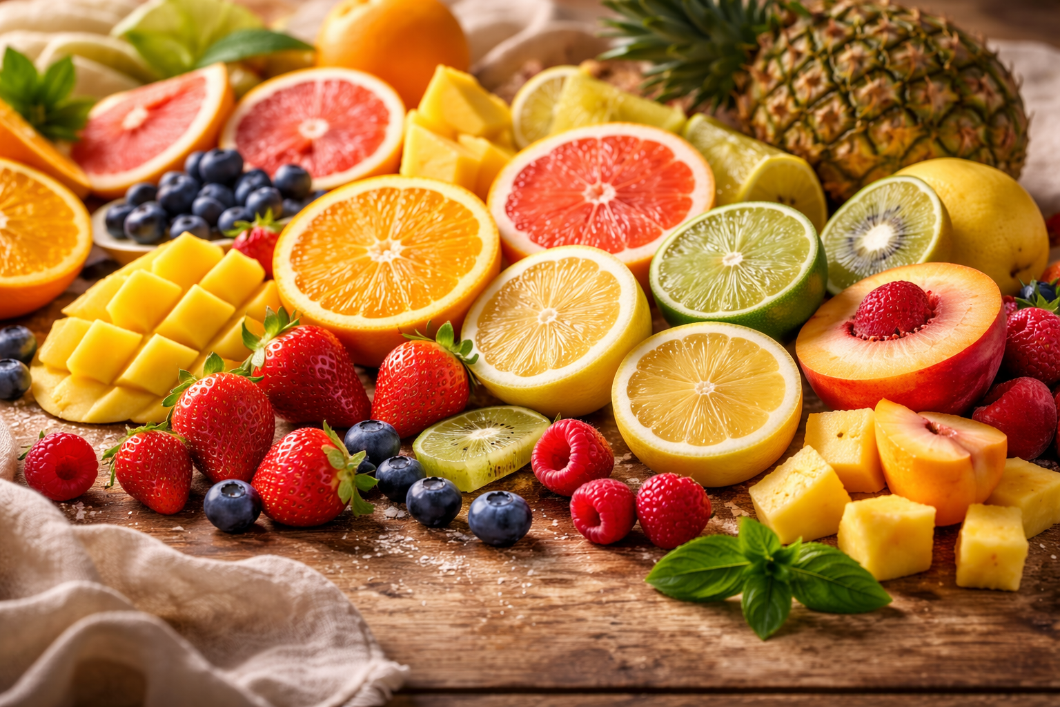 Fruity and Bright Candle Scents