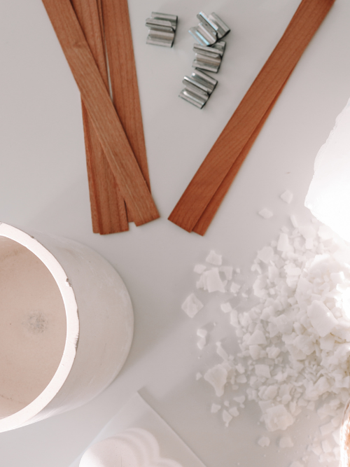 WoodLite Wick for candle making. At just 0.5mm thick (half the thickness of a traditional 1mm wooden wick