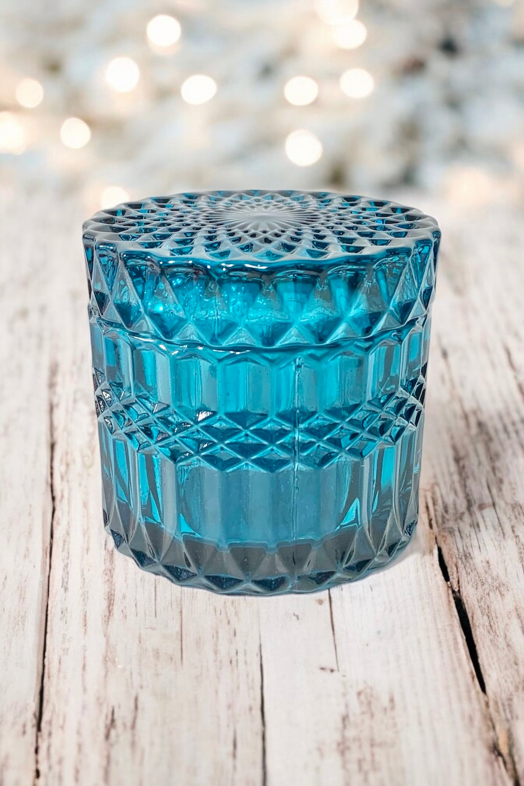 Lush candle vessel for making soy wax candles 