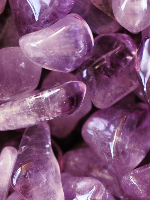 candle supplies canada | Amethyst Crystals for decorating candles