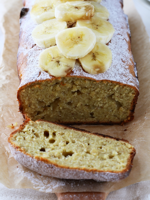 Bananarama Bread is a fragrance oil used for making candles. Picture depicts a loaf of banana bread | Banana fragrance oil Canada