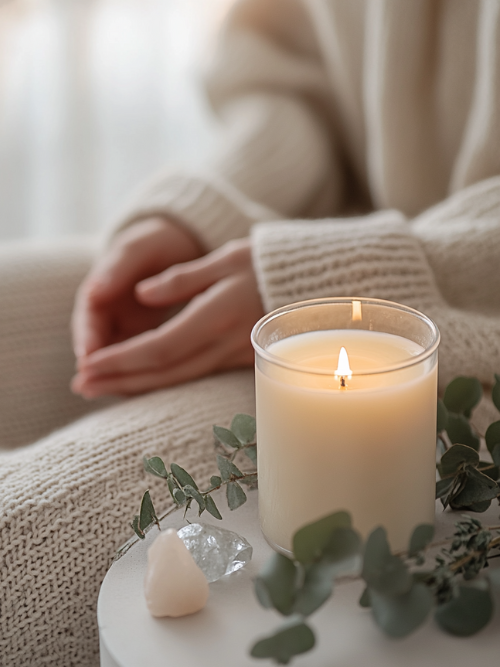 Eucalyptus Noir makes your candles feel like a spa