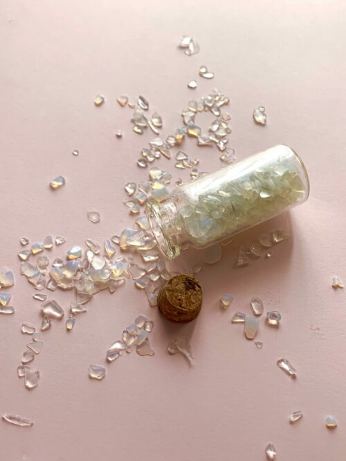 opal chips candles canada | Opal mini crystals used to decorate candles