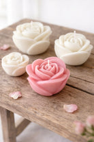 Rose silicone Mold for candle making and soap making 