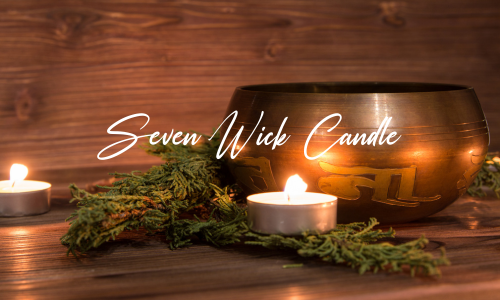 Learn to make a stunning seven wick candle in this gorgeous hammered metal bowl by Candlehaven.ca