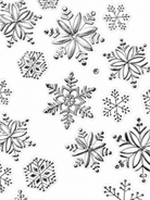 Silver snowflake stickers for candle making on a white background 