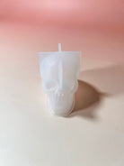 skull silicone mold for creepy candle creations