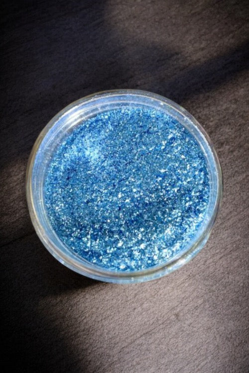 Diamond Sparkle Dust in Blue for candle making