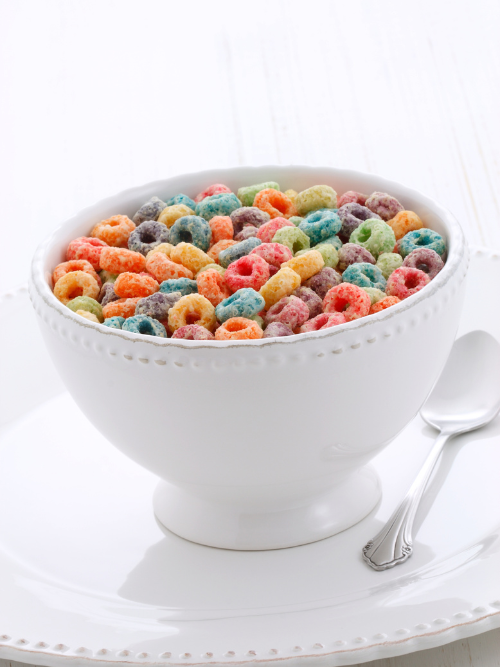 make a delicious candle with soy wax and Canadian fragrance oil, Fruit Loops for breakfast