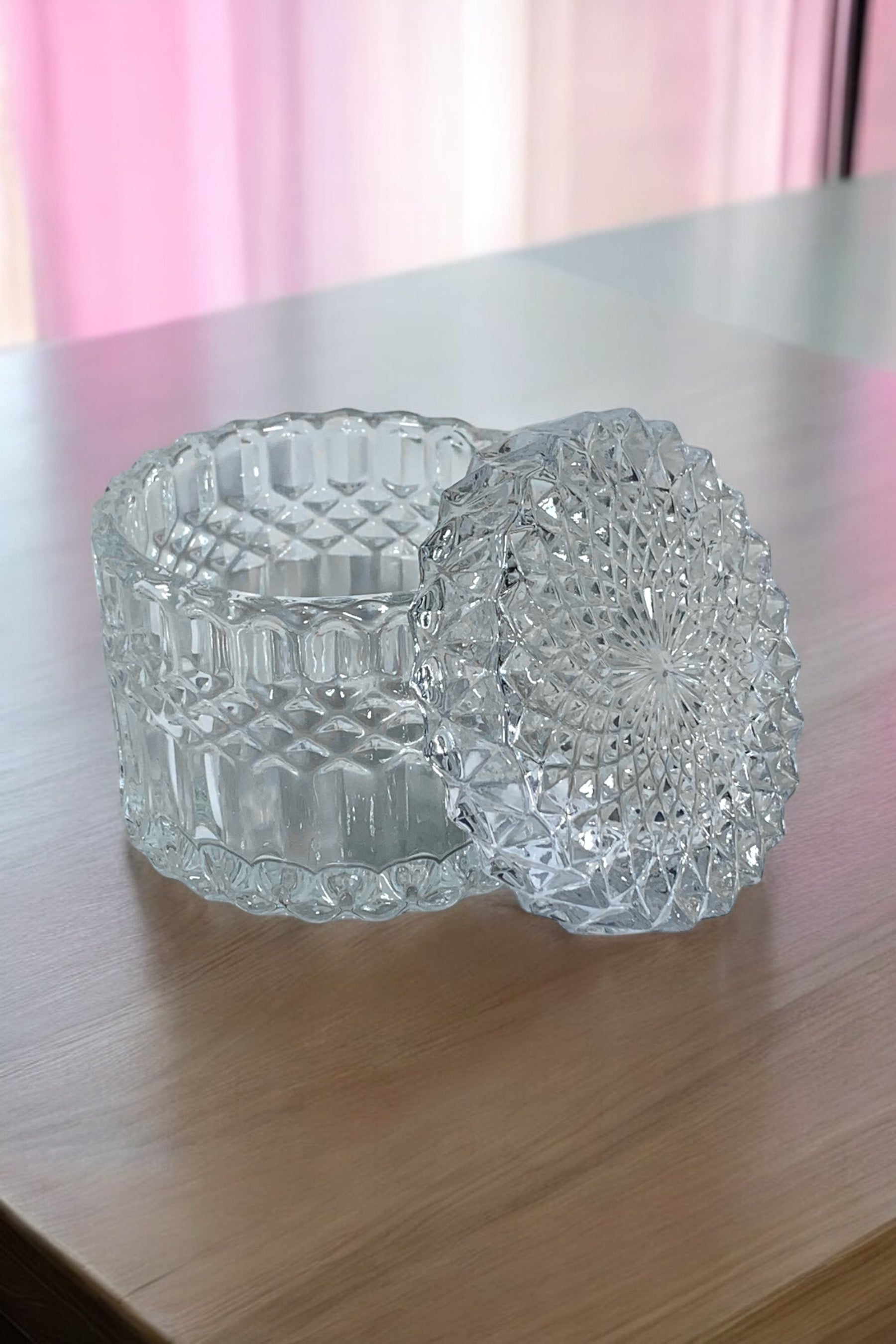 Posh candle vessel canada | Lush Crystal Clear Vessel for candle making