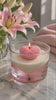 This is a video of our candle making kit for our Blushing Roase layered candle