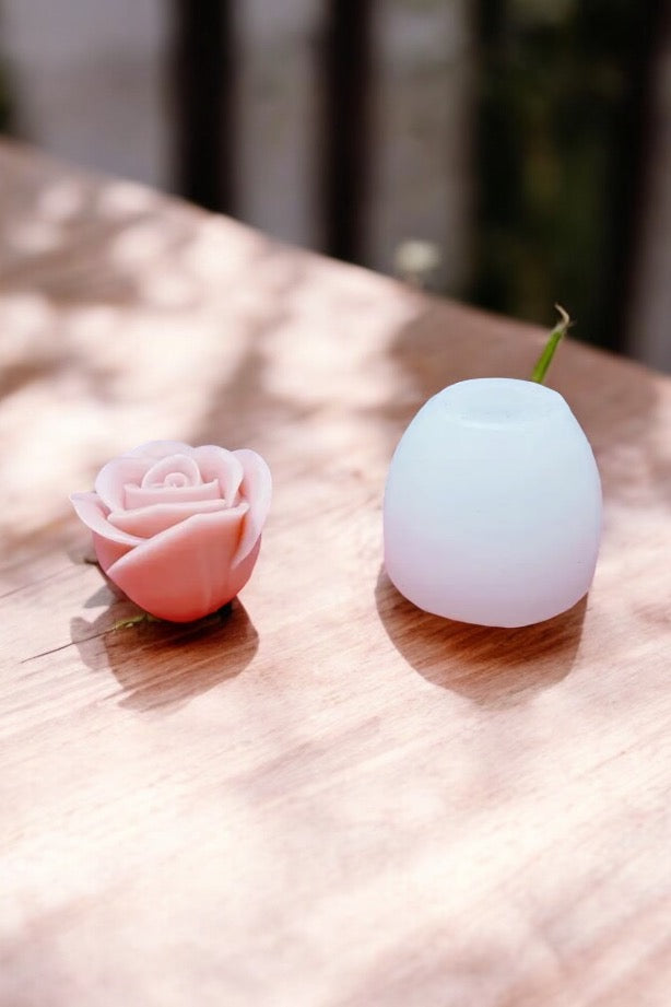 Rose Silicone Mold for candle and soap making