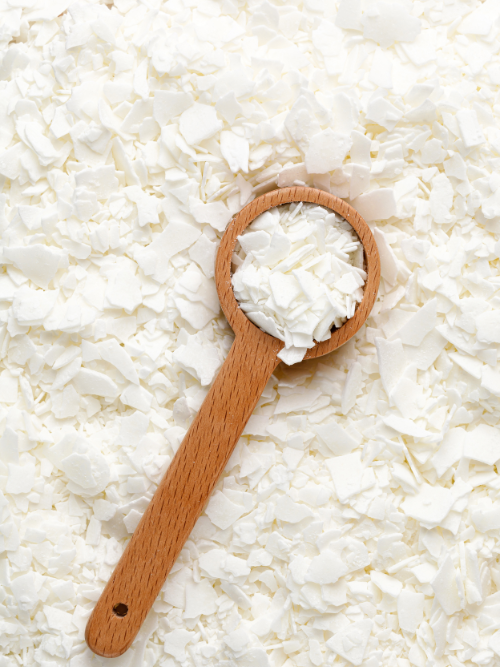 soy wax canada, Soy wax flakes are used to make container candles