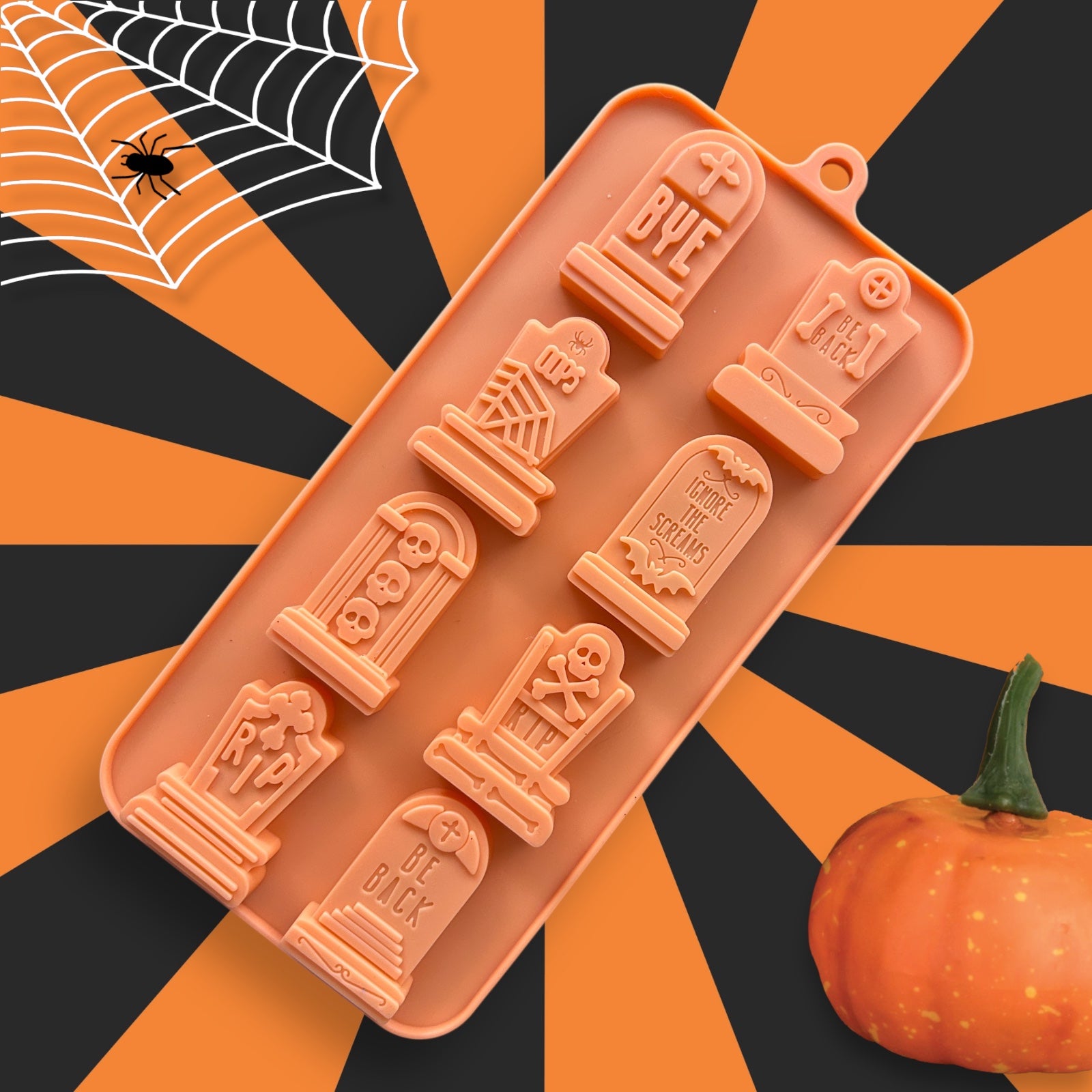 tombstone silicon molds for Halloween candle making